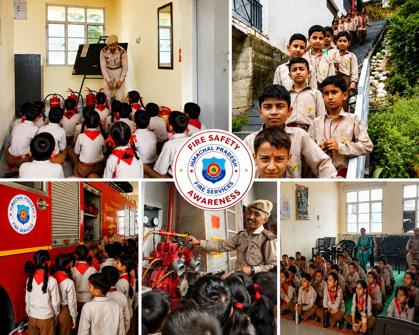 Educational Visit to Palampur Fire Station