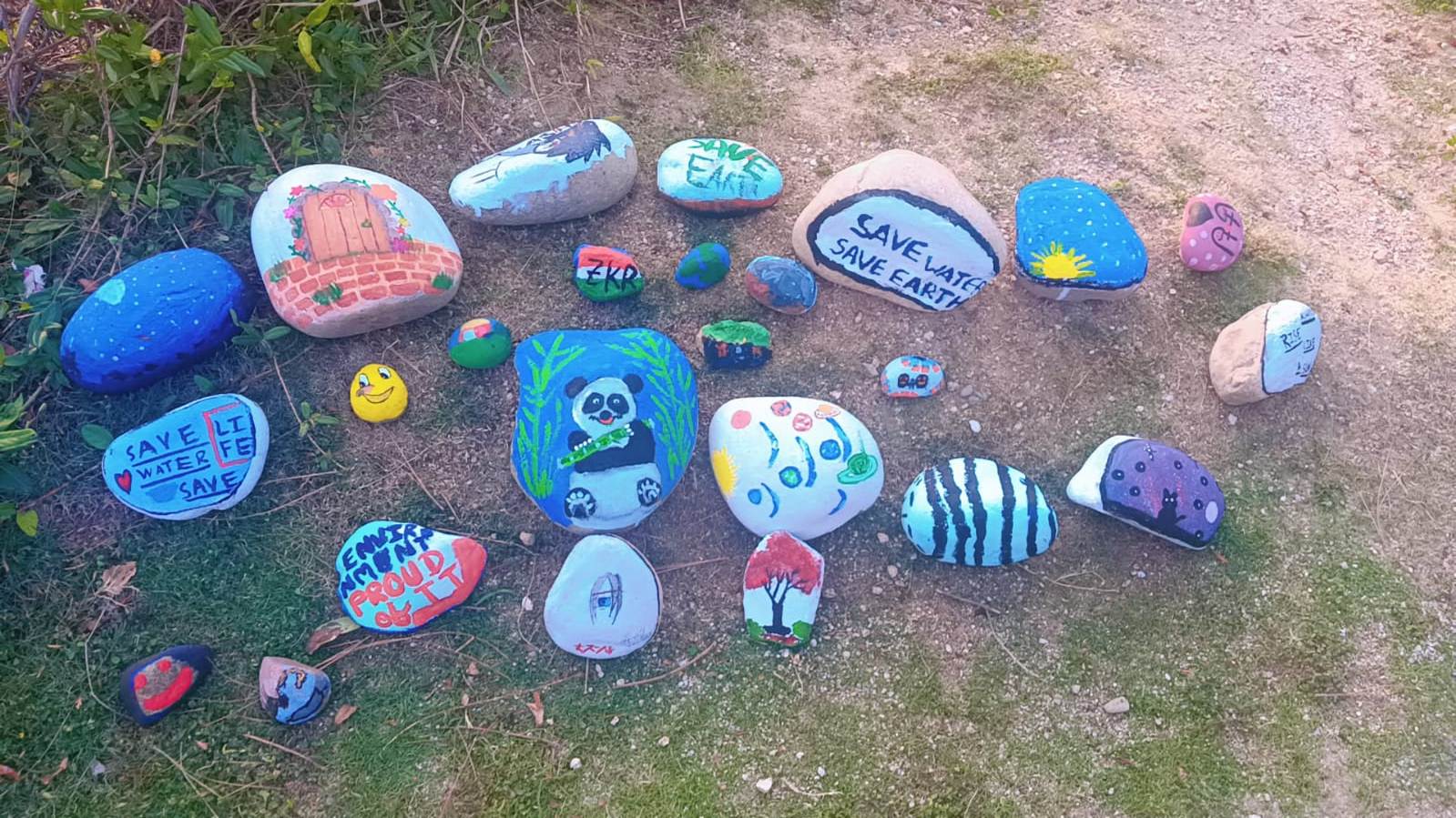 NATURE'S CANVAS : PEBBLE TALES