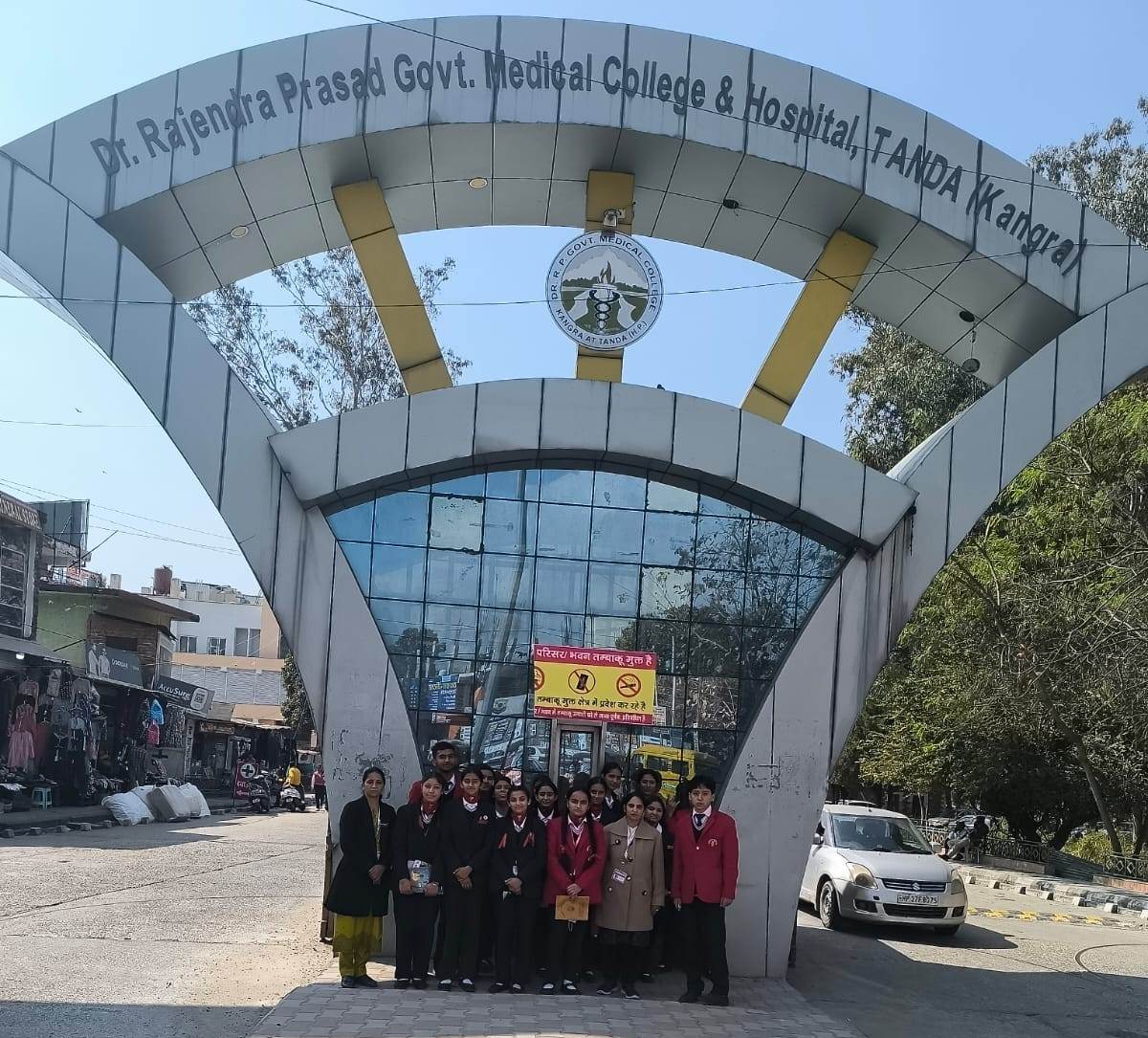 Educational Visit to Dr. Rajendra Prasad Government Medical College and Hospital, Tanda (Kangra), H.P.