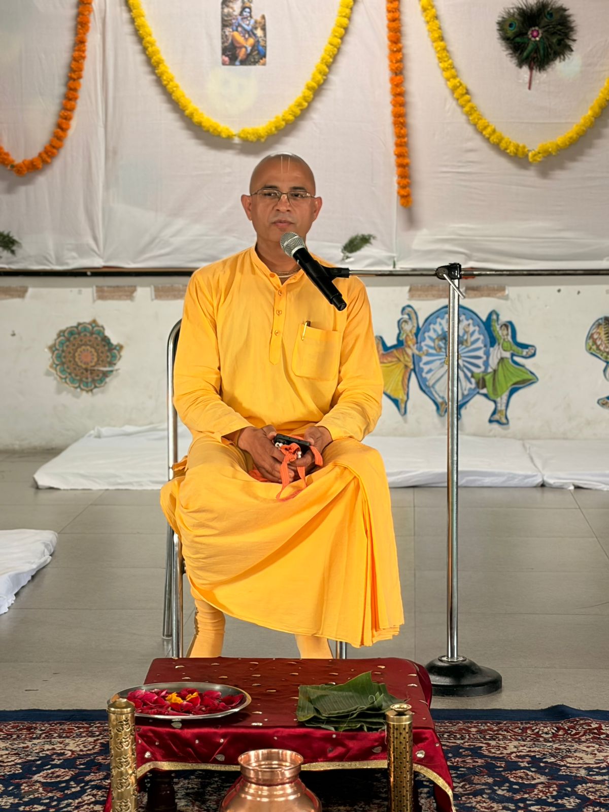 Spiritual Enlightenment Session by ISKCON at Viveka Foundations School