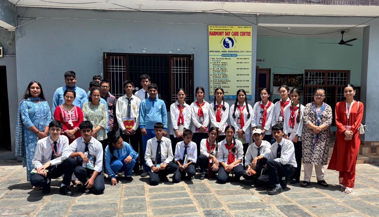 Educational Visit to Harmony Day Care Center for Differently Abled Children