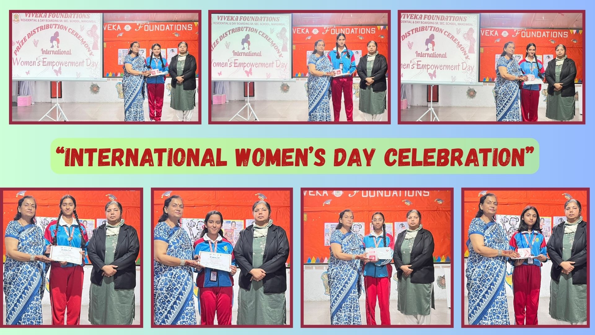 Prize Distribution – International Women’s Day